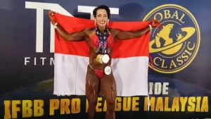 Prestasi Gemilang Kapolsek Baguala Di Binaraga Internasional