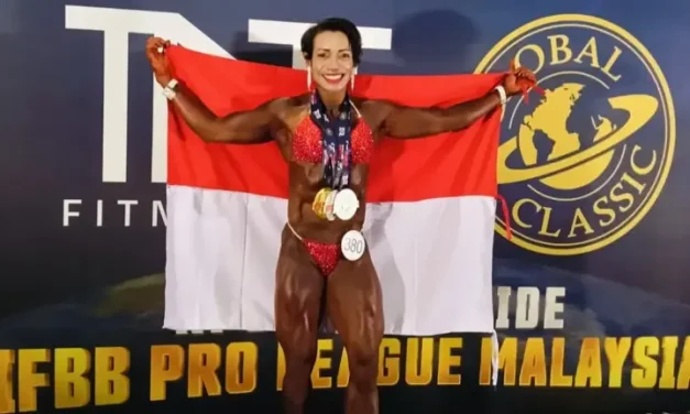 Prestasi Gemilang Kapolsek Baguala Di Binaraga Internasional