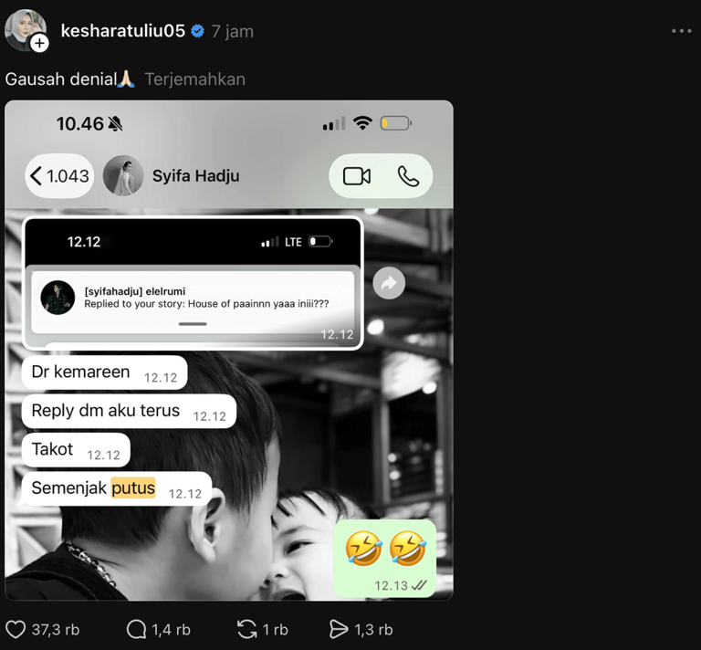Di Bela Sahabat! Kesha Ratuliu Bongkar Kebenaran Isu Yang Viral