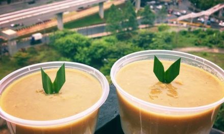 Bukan Pulut Biasa! Pulut Durian Legit Dengan Kuah Santan