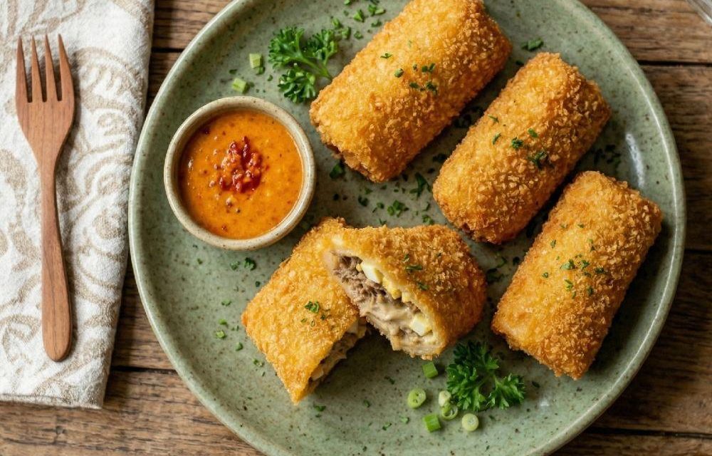 Renyah Di Luar! Risol Mayo Beef Dengan Isian Gurih Dan Lumer